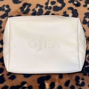 OSEA White Cosmetic Bag